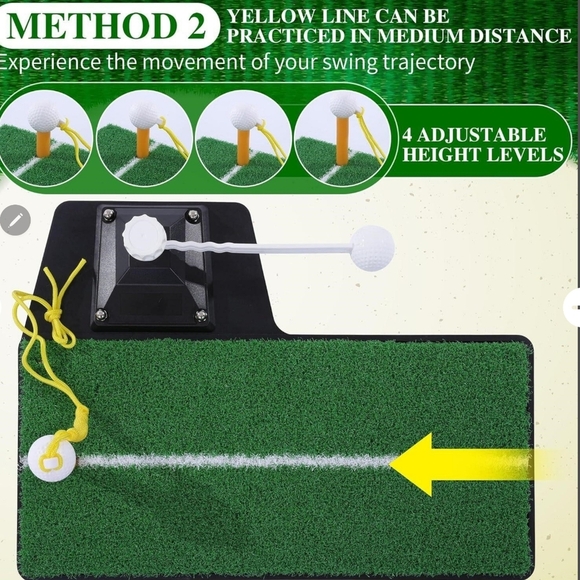3-n-1 Golf Swing Trainer with Green Turf - Picture 6 of 7